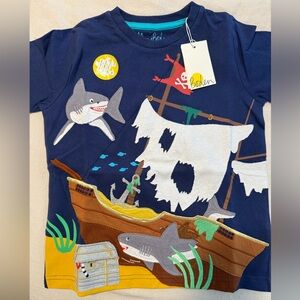 Mini Boden Pirate Ship Shirt